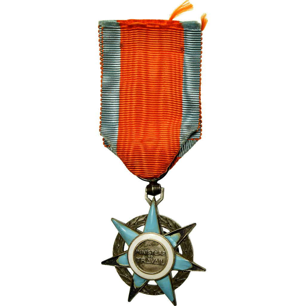 Frankrijk, Ordre du Mérite Social, Medaille, Good Quality, Zilver, 40