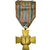 França, Croix du Combattant, Medal, 1914-1918, Qualidade Boa, Bronze, 37