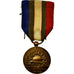 France, Union Nationale des Combattants, Medal, Excellent Quality, Bronze, 27