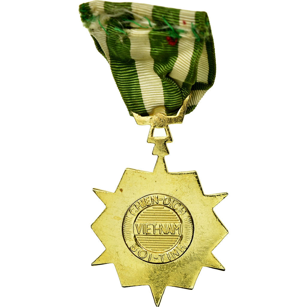 Vietnam, Campagne, Chien-Dich Boi-Tinh, Medal, 1960, Excellent Quality, Gilt