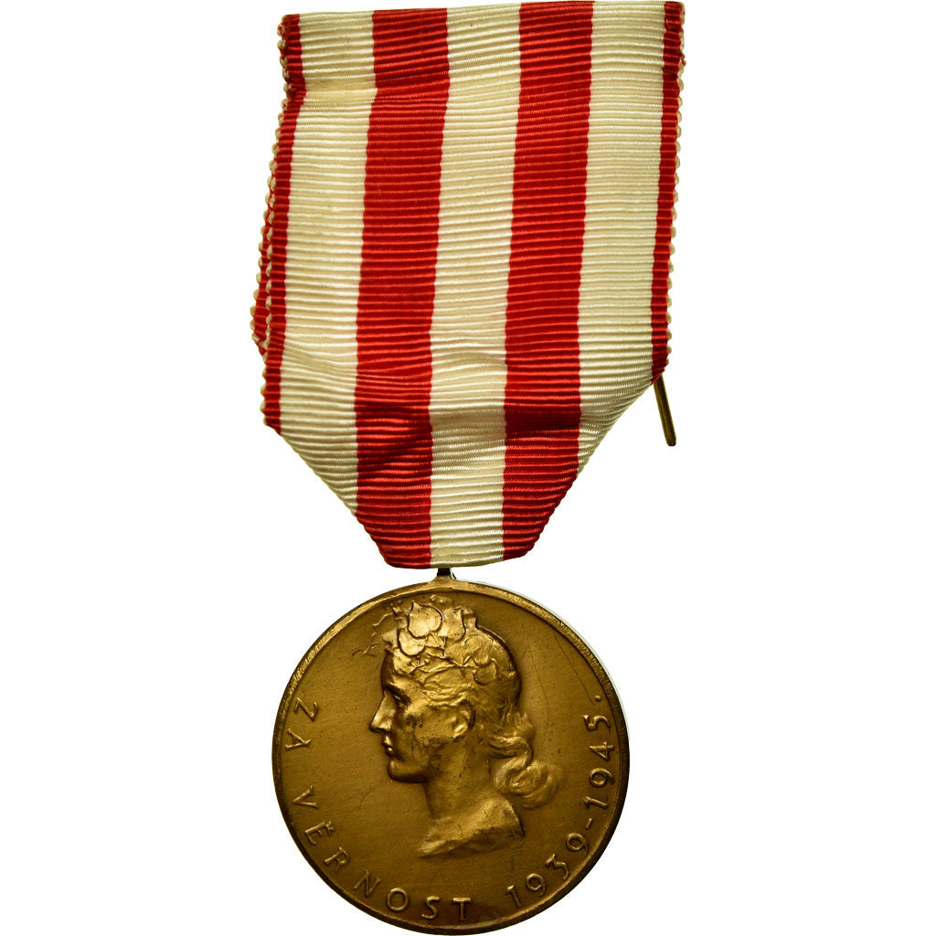 Czechoslovakia, Renaissance Nationale, Medal, 1939-1945, Excellent Quality