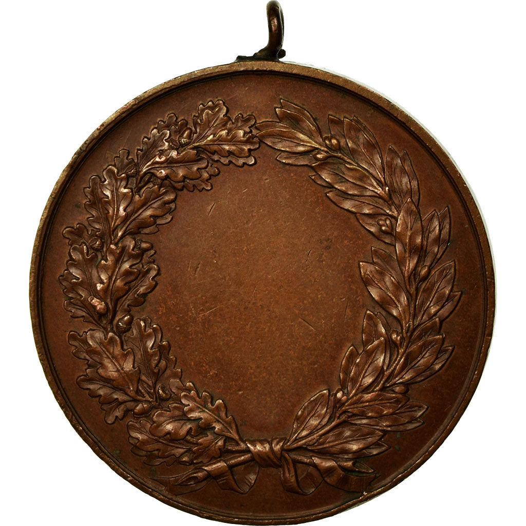 France, Medal, Pro Patria, Société Giennoise de Tir, AU(50-53), Copper