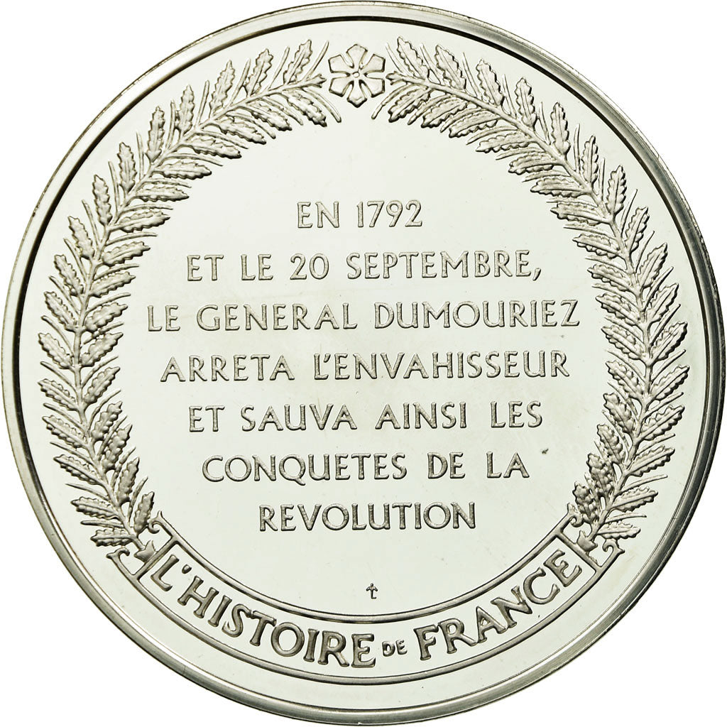 France, Medal, Révolution Française, Bataille de Valmy, MS(65-70), Silver