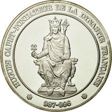 França, Medal, Hugues Capet, Fondateur de la Dynastie Française, MS(65-70)