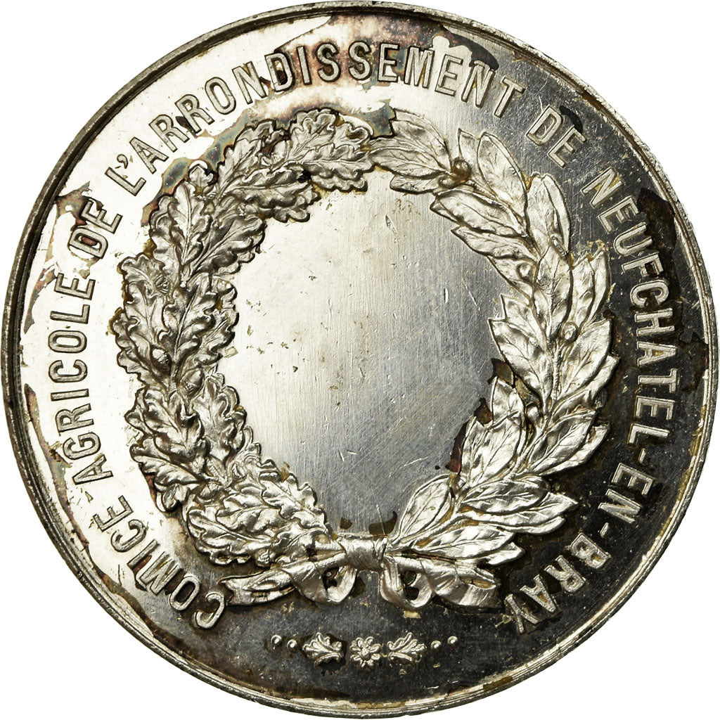 France, Medal, Comice Agricole de Neufchâtel-en-Bray, MS(60-62), Silver
