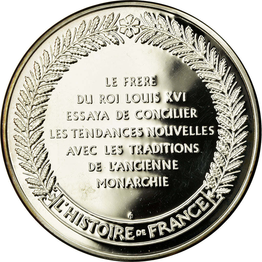 France, Medal, Louis XVIII, Restaurateur de la Monarchie, MS(65-70), Silver