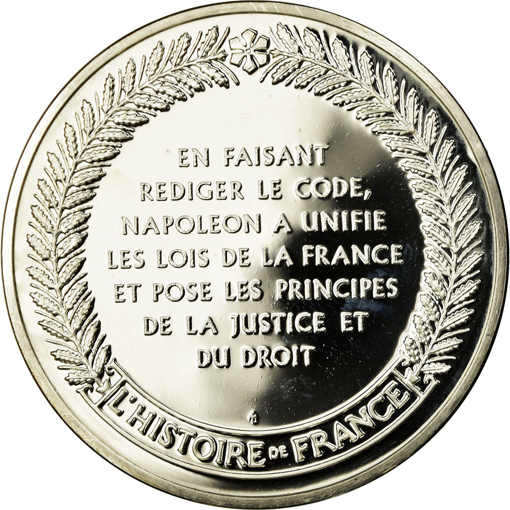 France, Medal, Napoléon Ier, Code Civil (1804), MS(65-70), Silver