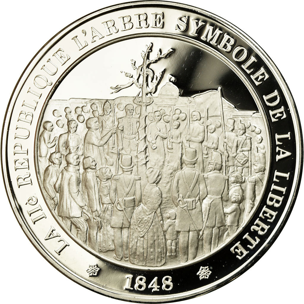 France, Medal, Seconde République, L'Arbre Symbolique de la Liberté