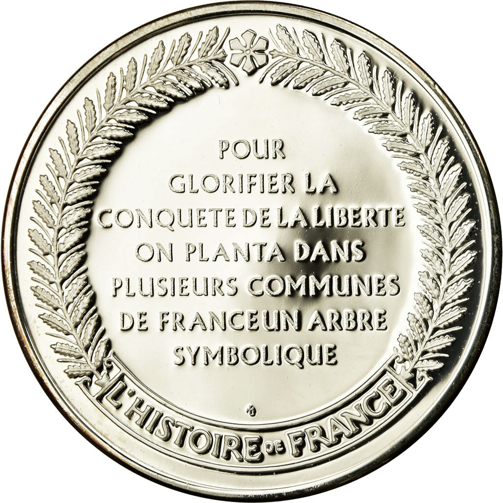 France, Medal, Seconde République, L'Arbre Symbolique de la Liberté