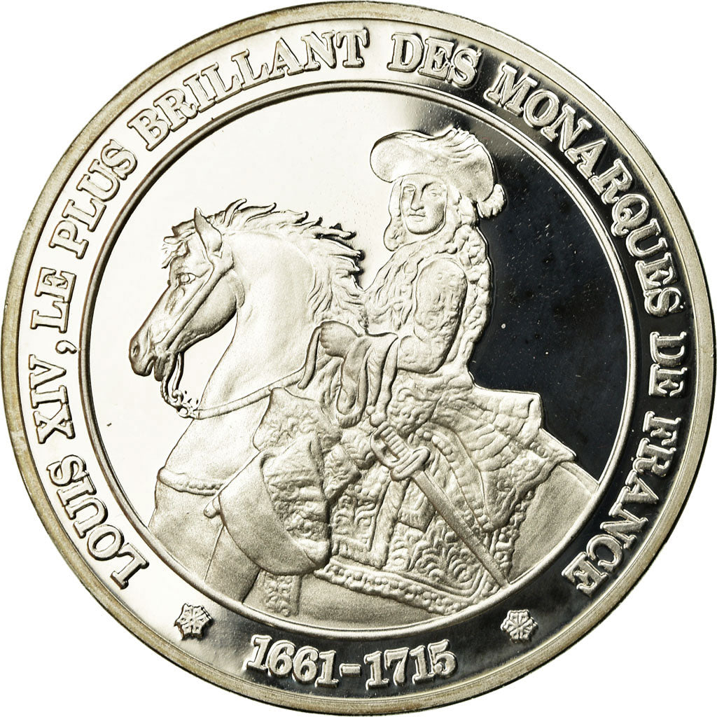 France, Medal, Louis XIV, Le plus Brillant des Monarques de France, MS(65-70)