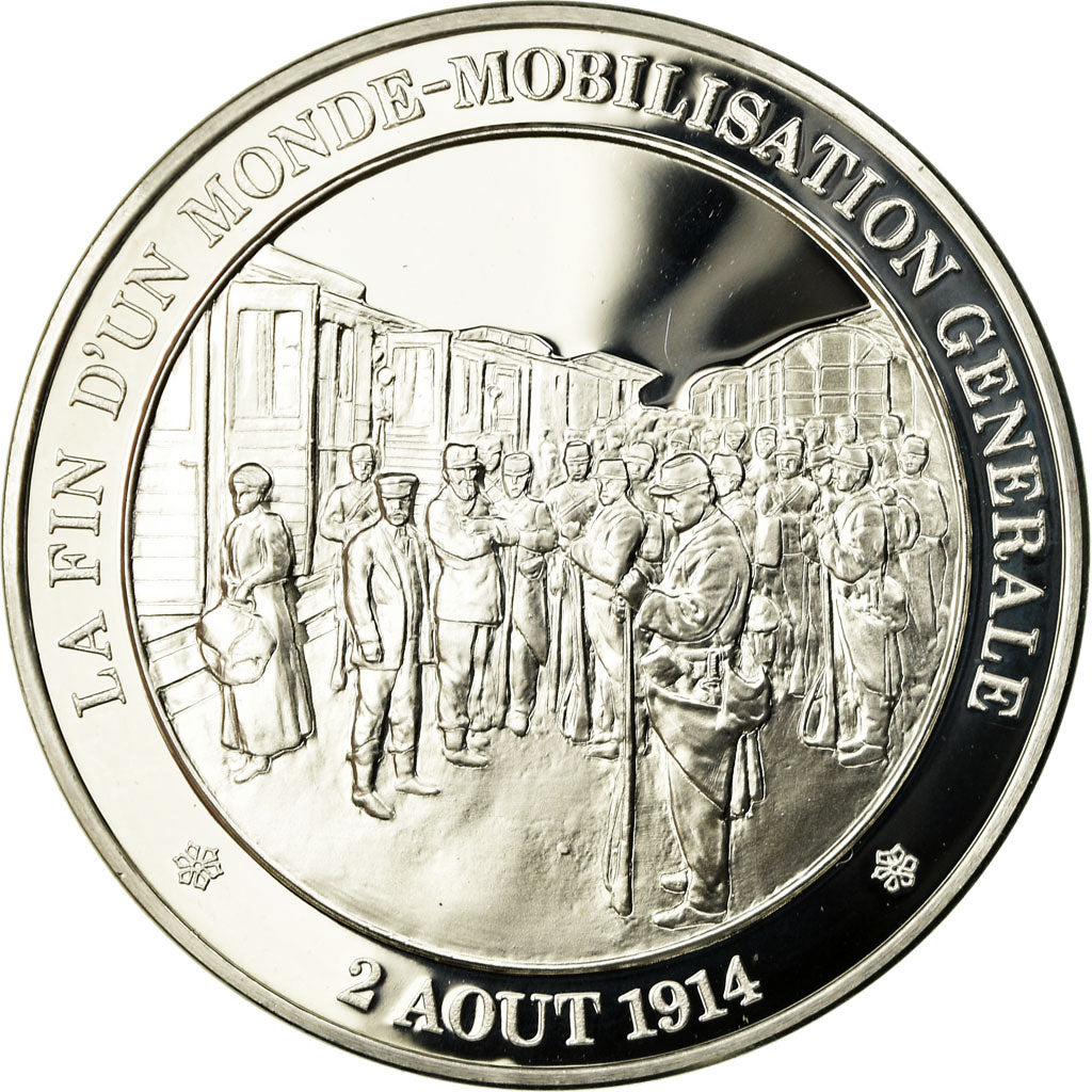 France, Medal, Première Guerre Mondiale, Mobilisation Générale, MS(65-70)