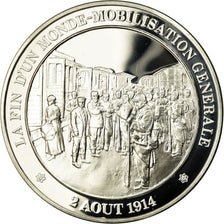France, Medal, Première Guerre Mondiale, Mobilisation Générale, MS(65-70)