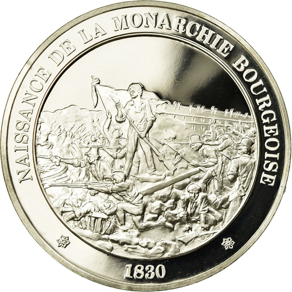 France, Medal, Charles X, Naissance de la Monarchie Bourgeoise, MS(65-70)