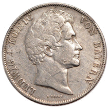 GERMAN STATES, Gulden, 1848, KM #788, EF(40-45), Silver, 10.47