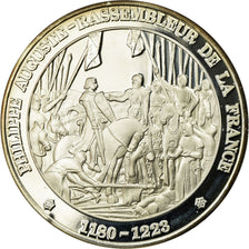 France, Medal, Philippe Auguste, History, MS(65-70), Silver