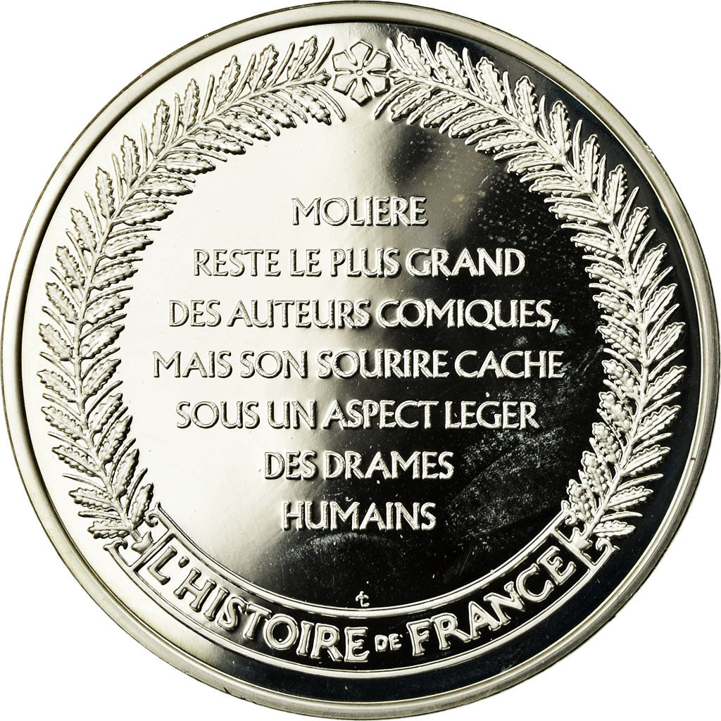 France, Medal, Molière, Le Misanthrope, MS(65-70), Silver