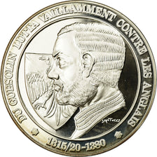 France, Medal, Du Guesclin, History, MS(65-70), Silver