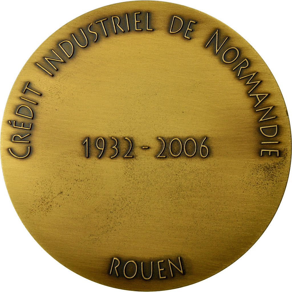 Francia, medalla, Hôtel de Bourgtheroulde, Normandie, 2006, SC, Bronce