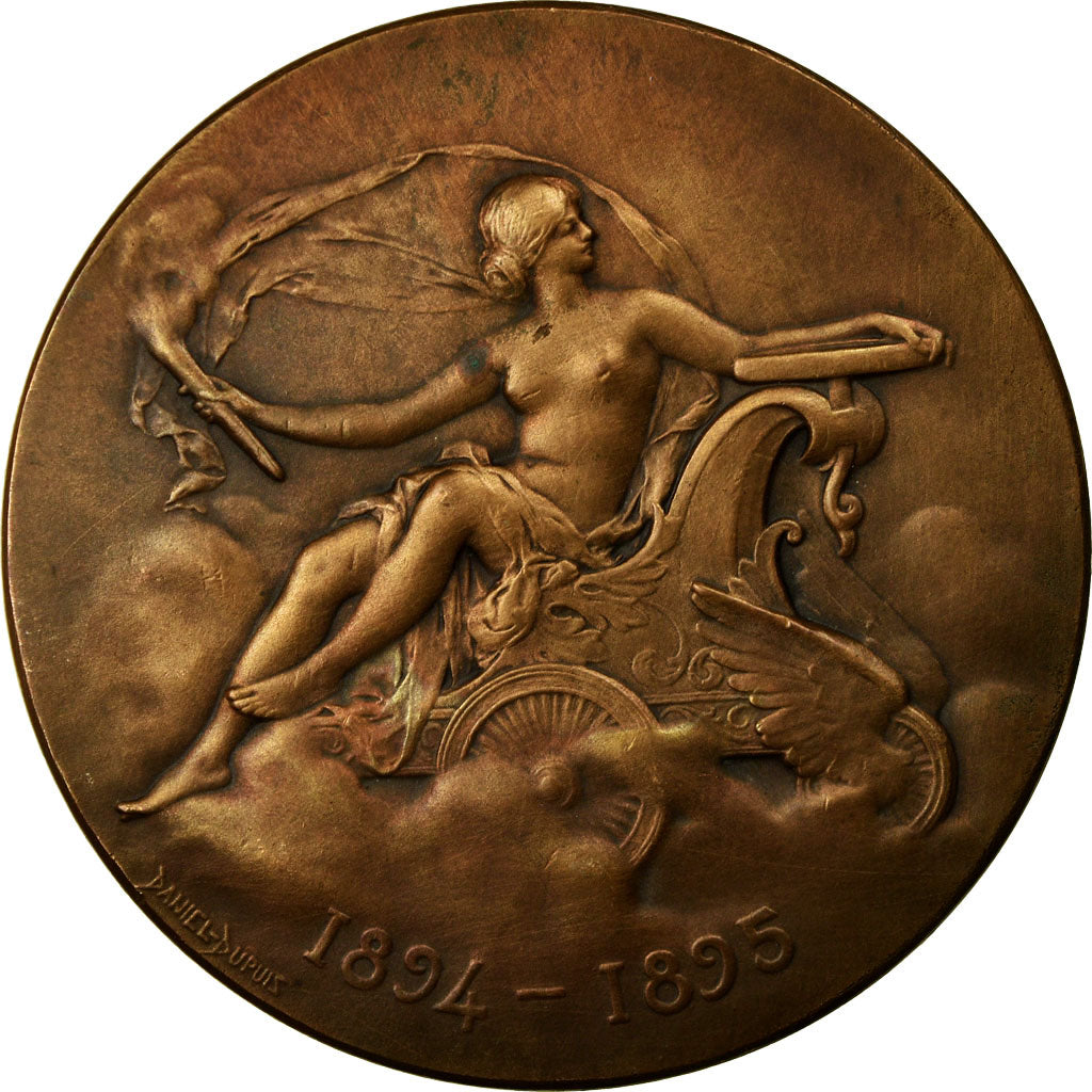 France, Medal, Automobile Club de France, 1912, Dupuis.D, AU(55-58), Bronze