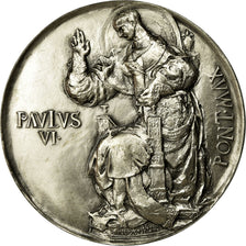 Vatican, Médaille, Le Pape Paul VI, 1966, Anastase, SPL, Argent
