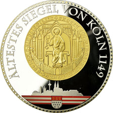 Deutschland, Medaille, Cologne, 2012, STGL, Copper Plated Silver