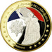 France, Médaille, Les piliers de la République, Marianne, 2015, FDC, Copper
