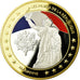 France, Médaille, Les piliers de la République, Marianne, 2015, FDC, Copper