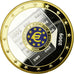 France, Medal, Europe, Les 10 Ans de l'Union Monétaire, 2009, MS(65-70), Copper