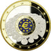 France, Medal, Géants Euro, Numéraire, 1995, MS(65-70), Copper Gilt
