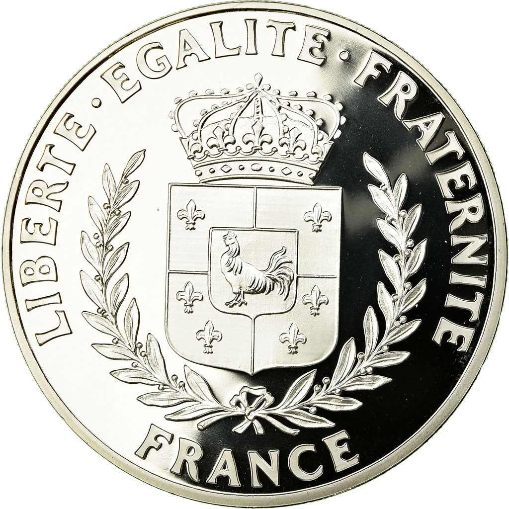 France, Medal, Révolution, à la Bastille, 5 onces, MS(65-70), Silver