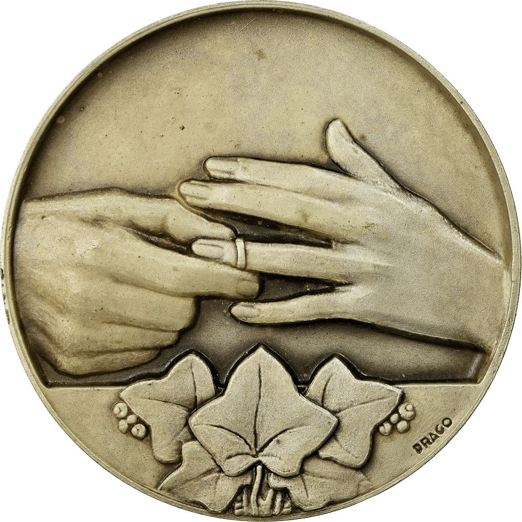 Frankrijk, Medaille, Mariage, Conseil Municipal de Six-Fours-les-Plages, Drago