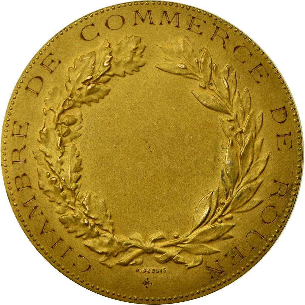 France, Médaille, Chambre de Commerce de Rouen, Dupuis.D, SUP+, Vermeil