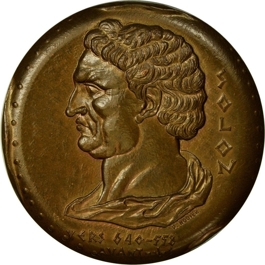 France, Medal, Notariat Français, Caisse des Dépôts, Solon, 1973, Rodier