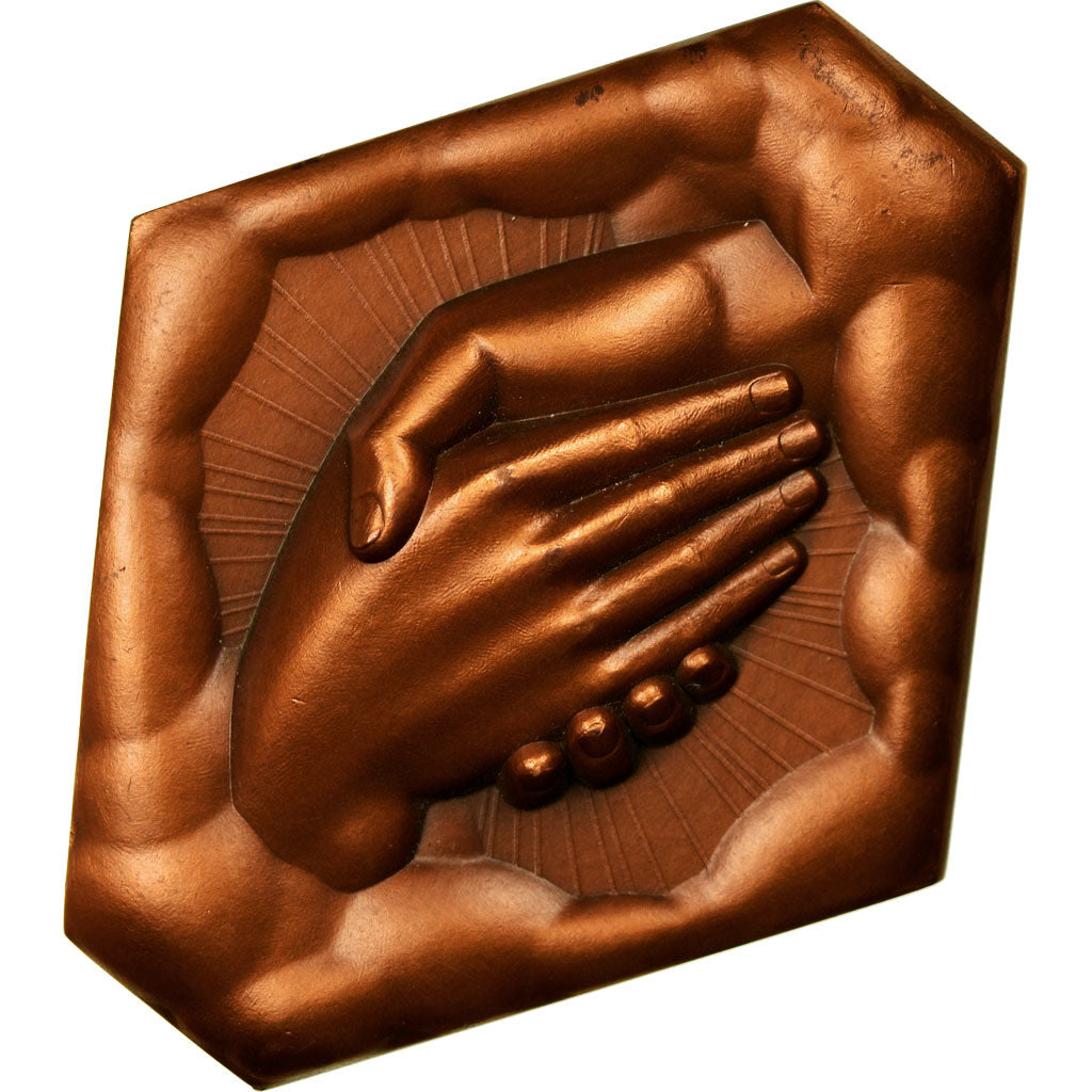 France, Medal, Notariat Français, Caisse des Dépots, 1983, Michel, AU(55-58)