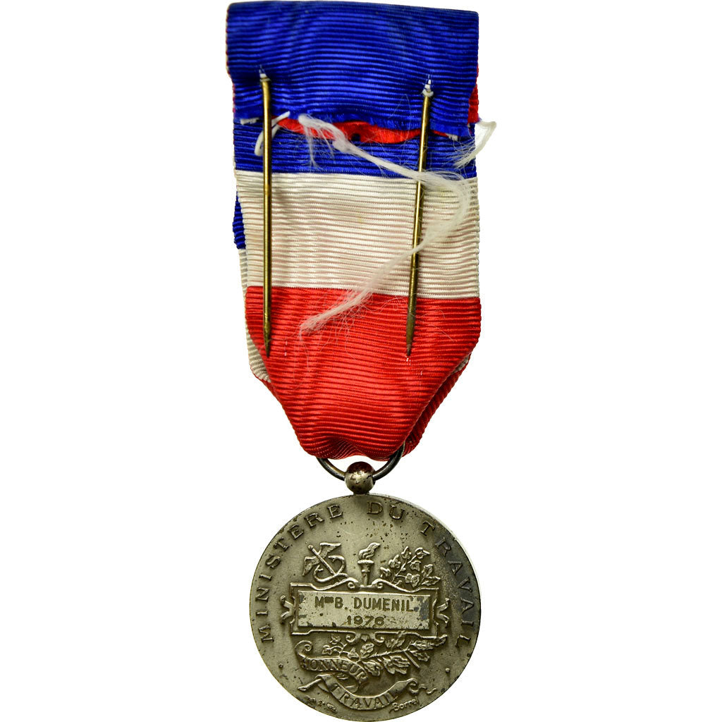 Frankreich, Médaille d'honneur du travail, Medaille, 1976, Very Good Quality