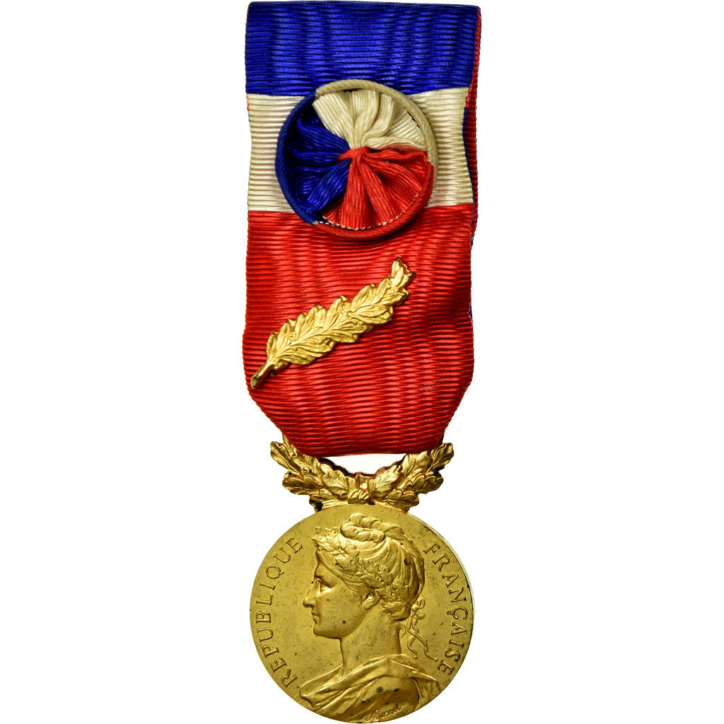 France, Médaille d'honneur du travail, Medal, 1959, Excellent Quality
