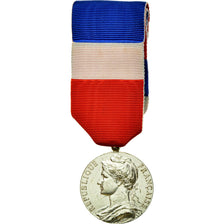 Francia, Médaille d'honneur du travail, medalla, 1989, Excellent Quality