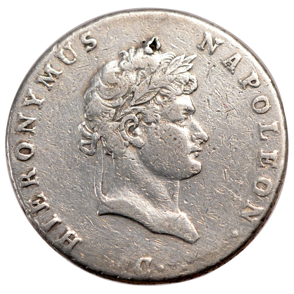 Germany, 2/3 Thaler, 1811, Clausthal, VF(30-35), Silver, 12.98