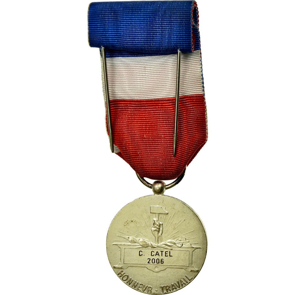France, Médaille d'honneur du travail, Medal, 2006, Excellent Quality