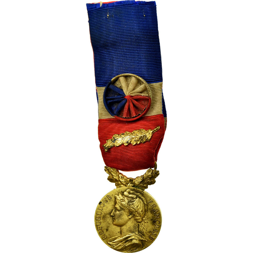 France, Médaille d'honneur du travail, Medal, 1966, Very Good Quality