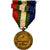 France, Union Nationale des Combattants, Médaille, Non circulé, Gilt Bronze