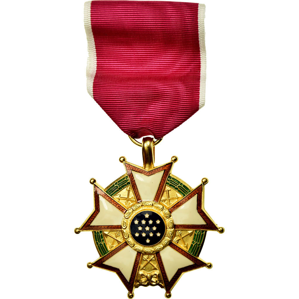 États-Unis, Legion of Merit, Médaille, Non circulé, Gilt Bronze, 48