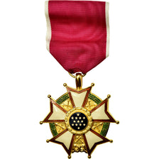 États-Unis, Legion of Merit, Médaille, Non circulé, Gilt Bronze, 48