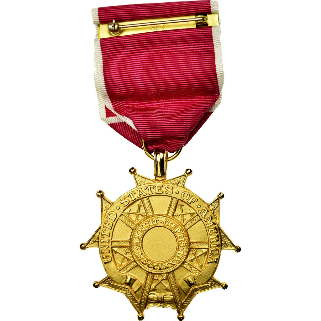 États-Unis, Legion of Merit, Médaille, Non circulé, Gilt Bronze, 48