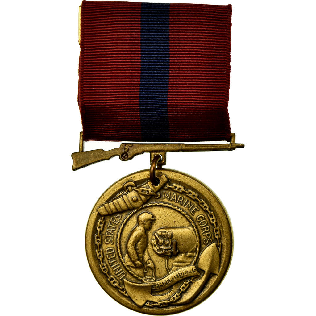 États-Unis, World War II Marine Good Conduct Medal, Navy, Médaille, Non