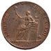 FRANCE, 2 Sols, 1791, Birmingham, AU(55-58), Bronze, Brandon #222, 17.30