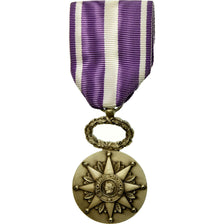 France, Honneur, Etoile Civique, Médaille, Excellent Quality, Silvered bronze