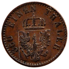 Allemagne, Prusse, Wilhelm Ier, 1 Pfennig