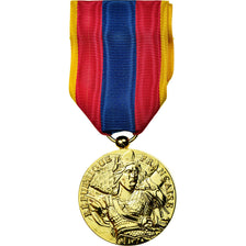 France, Défense Nationale, Armée Nation, Medal, Uncirculated, Gilt Bronze, 36