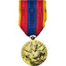 France, Défense Nationale, Armée Nation, Medal, Uncirculated, Gilt Bronze, 36